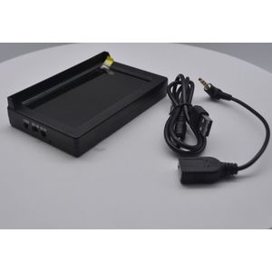Voor 0.3MP 640X480 USB Camera ingebouwde Batterij 4.3 Inch CCTV Surveillance Monitor