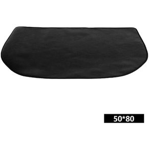 Vuurkorf Mat Brandwerende Deken Half Ronde Houthaard Gebied Tapijt Polyester Trim Non Slip Mat Beschermt Vloeren Van Vonken