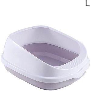 Plastic Pet Wc Ondersteek Anti Splash Katten Kattenbak Kat Hond Lade Met Scoop Kitten Hond Schoon Toilette Thuis Zand doos Levert