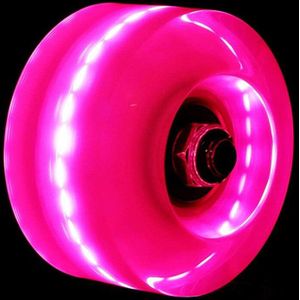4 Stuks Luminous Light Up Roller Skate Wielen Met Lagers Rolschaatsen Accessoires Bhd