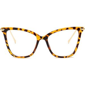 Kat Bril Frames Vrouwen Brand Transparante Glsses Frame Voor Mannen Grote Frame Brillen Vrouwelijke Clear Lens Spektakel