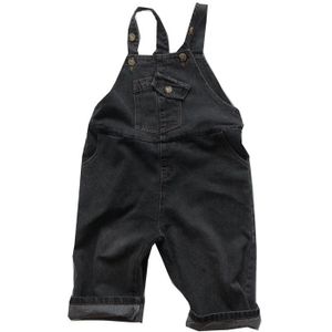 Kinderen Overalls Herfst Koreaanse Verdikte Straight Denim Jumpsuit Voor Jongens En Meisjes Kids Bodysuit Broek