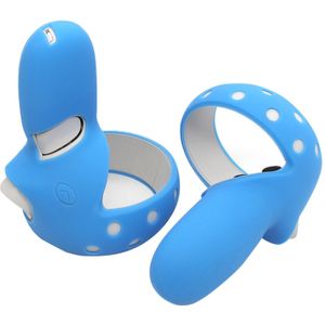 1 Paar Touch Controller Grip Cover Home Anti Zweet Gaming Accessoires Krasbestendig Vr Bril Zacht Glad Voor Oculus Quest 2