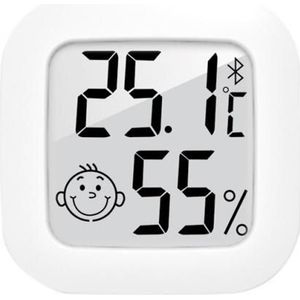 Guoyihua 0726B Mini Lcd Digitale Celsius/Fahrenheit Temperatuur Vochtigheid Meter Sensor Bt Kamer Thermo-Hygrometer Met Emotionele