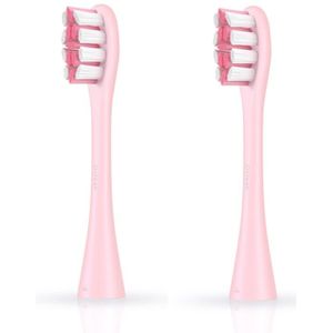 Oclean Een/X/Z1/Se/Air Opzetborstels 2 Stuks Diepe Reiniging Opzetborstels Voedsel-Grade Pp Gezond Voor Sonische Tandenborstel