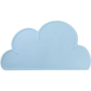 Cloud Vorm Siliconen Tafel Mat Placemat Voor Peuters Baby Antislip Keuken Pad