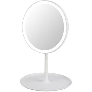 Joylive Daglicht Afneembare Base Tafelblad Cosmetische Spiegels Makeup Armoire Touch Screen Make-Up Spiegel Met Natuurlijke Witte Led