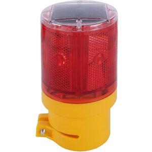 Solar Knipperende Verkeerslichten Draadloze Powered Emergency Led Strobe Waarschuwing Flicker Baken Lampen Kerstverlichting Outdoor