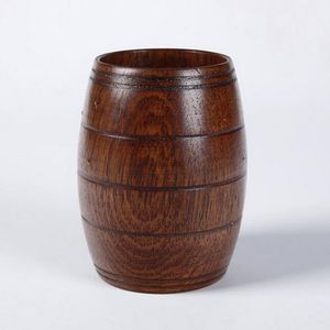 houten vat cup persoonlijkheid bruin Japanse oude grote houten bier mok cup