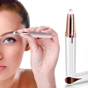 Wenkbrauw Epilator Maquiagem Profissional Completa Trymer Doen Brwi Eye Brow Trimmer Voor Rasoir Visage Femme Make Up Eye Brow Shaper