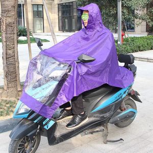 Waterdicht Motorfiets Scooter Regenjas Cover Winddicht Pvc Motor Fiets Rider Regen Jas Covers Bule Rood