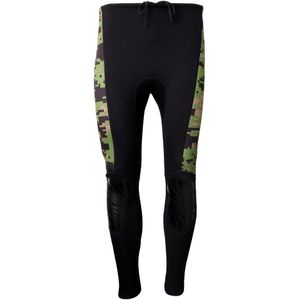 2.5Mm Neopreen Groen Camo Duiken Snorkel Surfen Zwemmen Kayak Kano Zeilen Warm Wetsuit Lange Broek Badmode Rash Guard