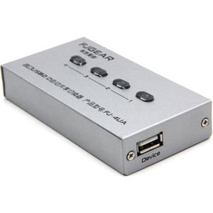 USB HUB USB Auto Sharing Switch Voor 2 Computer delen Printer Ondersteunt 2 of 4 computers te delen 1 USB apparaat