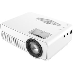 S280 Draagbare Mini Projector 3D Hd Led Home Theater Cinema Projectie Size 24-60 Inch Usb/Av/hdmi Projector Bedrade Sync Display