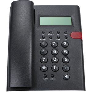 Desktop Batterij-Gratis Vaste Telefoon Met Caller Identificatie Verstelbare Lcd-scherm Helderheid Ons Telefoonlijn Telefoon