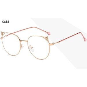 Vrouwen onregelmatige Brilmonturen Mode Kleine Bee Transparant Glazen Bijziendheid Verziend Lezen Bril Frame 5 Kleur N5