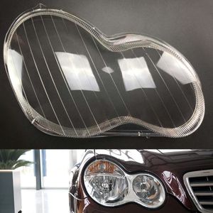 Voor Mercedes-Benz W203 C180 C200 C230 C260 C280 2001 ~ 2005 2006 2007 Auto Koplamp Koplamp Clear lens Auto Shell Cover