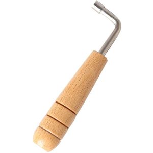 Duurzaam Lier Harp Tuning Moersleutel Multifunctionele Lier Harp Tuning Hamer L-Vorm Vierkante Wrench Tuner Spanner reparatie Instrument