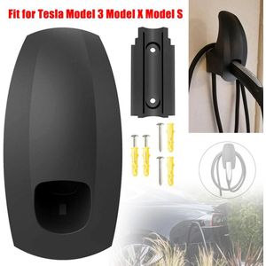 Auto Opladen Kabel Organizer Wall Mount Lader Connector Organizer Beugel Houder Adapter Voor Tesla Model 3 Model X Model S