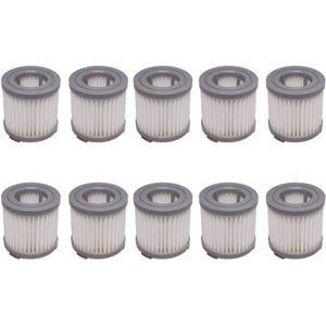 10 Stuks Hepa Filter Voor Xiaomi Jimmy JV51 JV53 JV83 Handheld Draadloze Stofzuiger Hepa Accessoires