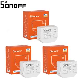 Sonoff ZBMINI-L Smart Switch Geen Neutrale Draad Vereist Smart Home Ewelink App Voice Afstandsbediening Via Alice Alexa Google Thuis
