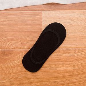 5 Pairs Vrouwen Onzichtbare Sokken Zomer Non-Slip Siliconen Ademend Meisjes Boot Sok Meias Effen Kleur Schattige Vrouwelijke Katoen sokken Sox