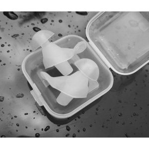 1 @ # Zachte Siliconen Oordopjes Geluidsisolatie Gehoorbescherming Oordopjes Anti Lawaai Snurken Slapen Stekkers Reizen Ruisonderdrukking