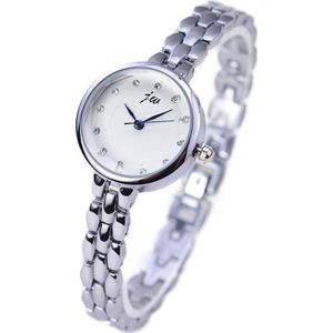 Jw Mode Armband Horloges Vrouwen Luxe Rose Goud Roestvrij Staal Quartz Horloge Klokken Vrouwelijke Casual Dress Horloge