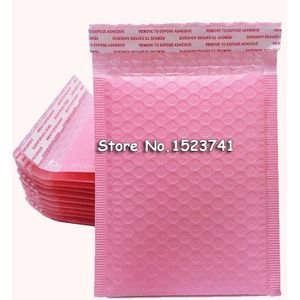 50 Stks/partij Foam Envelop Tassen Zelf Seal Mailers Gevoerde Enveloppen Met Bubble Mailing Tas Pakketten Tas Roze