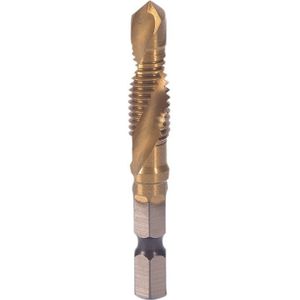 Metric Plug Hand Tap Hss 6542 Schroef Spiraal Punt Draad M3 M4 M5 M6 M8 M10 Metaalbewerking Hex schacht Machine Kranen Kit