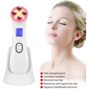 Gezicht Huid Ems Led Photon Mesotherapie Elektroporatie Rf Radio Care Apparaat Gezicht Lifting Draai Rimpel Verwijdering Schoonheid Machine