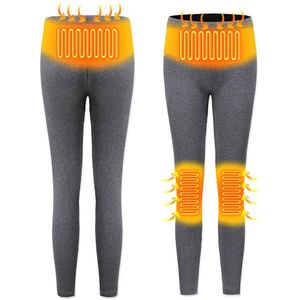 Intelligente Usb Verwarmde Broek Vrouwen Oplaadbare Geïsoleerde Broek Mannen Verwarmde Slim Fit Verwarmde Base Layer Broek