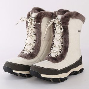 Winter Sneeuw Laarzen Plus Fluwelen Warm Ski Schoenen Grote Maat Outdoor Snowboard Schoenen Mid-Buis Laarzen