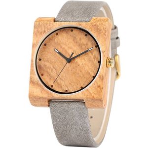 Redfire Vrouwen Hout Horloges Unieke Vierkante Houten Case Eenvoudige Dial Casual Lady Horloges Quartz Klok Reloj Femenino