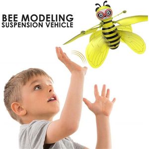 Baby Grappig Speelgoed Vliegende Bee Vliegtuigen Hand Controlled Helicopter Inductie Vliegende Vliegtuigen Anti-Collision Speelgoed Voor Kinderen Kids