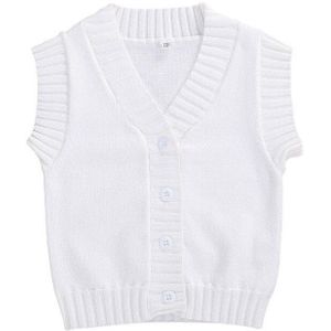 Baby Jongens Meisjes Vest Herfst Katoenen Trui Top Baby Kinderen Kleding Jongens Meisjes Gebreide Vest Trui Kid Lente Kleding