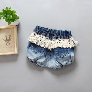 Mode Peuter Kinderen Meisjes Kwastje Denim Shorts Baby Broeken Bottoms Kinderkleding