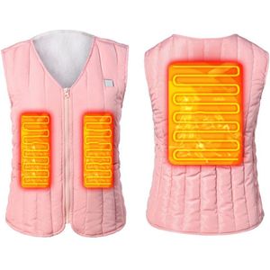 Winter Warmer Mouwloze Usb Infrarood Gewicht Licht Winter Jas Verwarmde Vest Winddicht Jassen Elektrische Thermische Vest