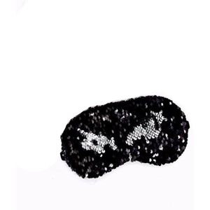 Leuke Pailletten Slapen Oogmasker Reizen Ontspannen Slapen Aid Blindfold Slaapmasker Eyepatch Soft Eye Slaap Cover