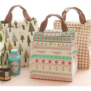 Willekeurige Kleur Waterdichte Tas Voor Vrouwen Kids Cooler Mama Tas Tote Canvas Tas Voor Lunch Isolatie Pakket Draagbare Voor Baby voedsel