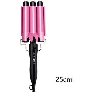 Krultang Professionele Haarverzorging Styling Tools Keramische Triple Barrel Haar Styler Haar Krultang Elektrische Curler Haar Waver 25 32