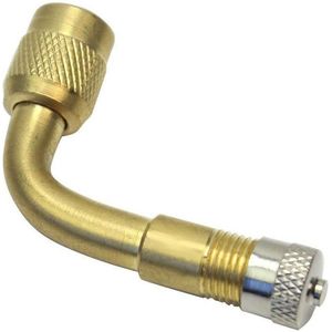 Motorfiets Autobandventiel Extension Adapter - 90 Graden Curve