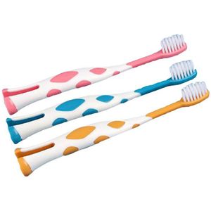 Baby Tandenborstel Leuke Zorg Cartoon Soft Tanden Tandenborstel Voor 3 Jaar Oude Kinderen Tandenborstel Kids 3 Stk/set