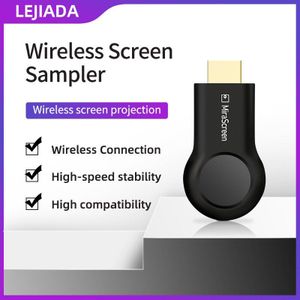 Lejiada Wireless Display 1080P Apple Android Mobiele Tv Projector Hetzelfde Scherm Hdmi-Compatibele High-Definition Push Treasu