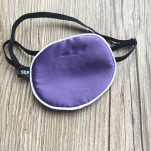 Adult / Kid Zijde Pirate Eye Patch Verstelbare One-Eye Blinddoek Voor Amblyopie Lui Oog Correctie Scheelzien Een-oogmasker HQY9066