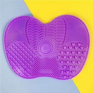 Siliconen Make Brushs Cleaner Cosmetische Wasborstel Gel Cleaning Mat Foundation Make-Up Borstel Cleaner Pad Scrubbe Boord Gereedschappen
