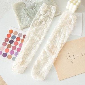 1 Paar Vrouwen Ruche Visnet Enkel Transparante Sokken Dame Zomer Sexy Bloemen Mesh Kant Vis Netto Korte Sokken Mesh Kousen