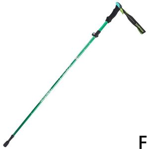 Wandelstok Outdoor Vouwen Trekking Poles Nordic Antishock Natuur Wandelen Aluminium Passen 5-Sectie Alpenstock Legering Hike L7A9