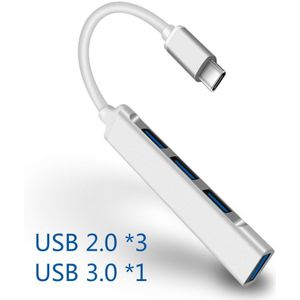 Mosizve Usb 3.1 Type-C Hub Adapter 4K Thunderbolt 3 Usb C Hub Met Hub 3.0 Tf sd Reader Slot Pd Voor Macbook Pro/Air