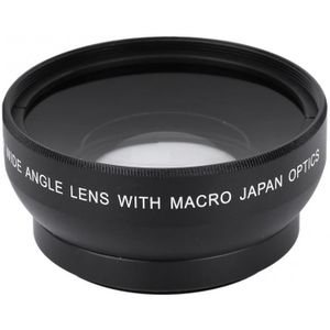 Webcam cover 0.45X Lens Vergroting High Definition Groothoek Lens voor 49mm Mount Camera vergrootglas High Definition Len